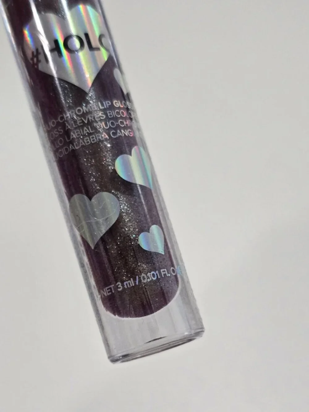 Lottie London ✦ #HOLO Duo‑Chrome Lip Gloss ✦ Shimmering Color‑Shift Lightweight